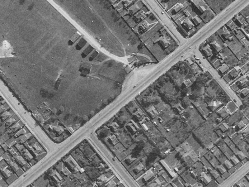 213 Lincoln Road from the air, 1940-1944