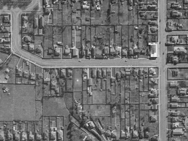 52 Ward Street from the air, 1940-1944