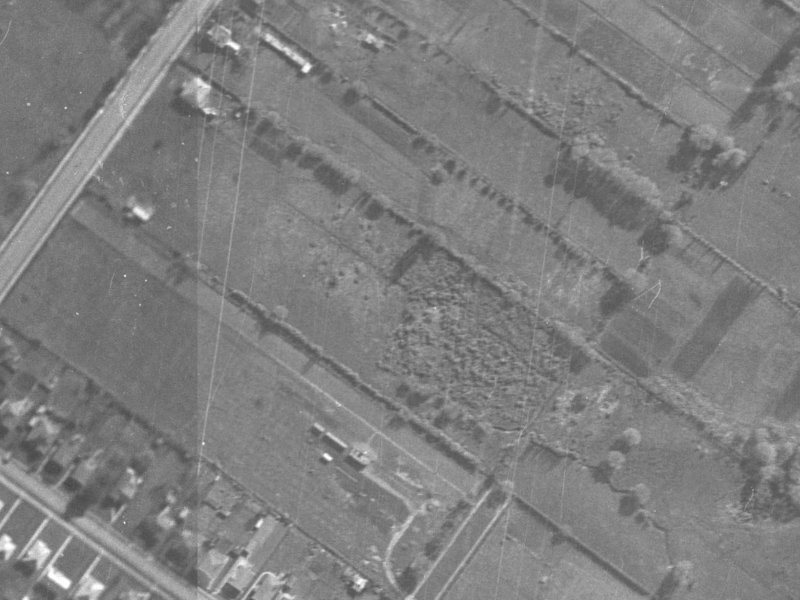 17-21 Thistledown Place from the air, 1940-1944