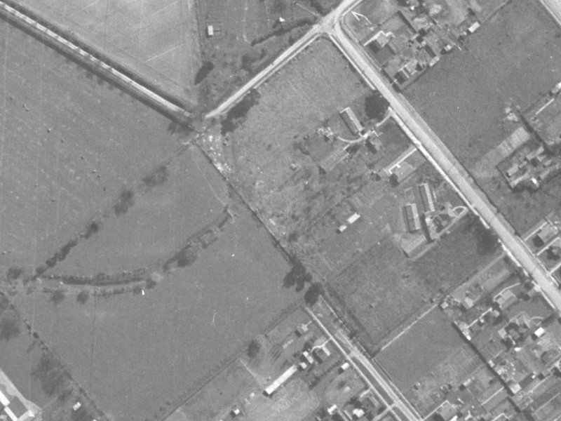 6 Halls Place from the air, 1940-1944
