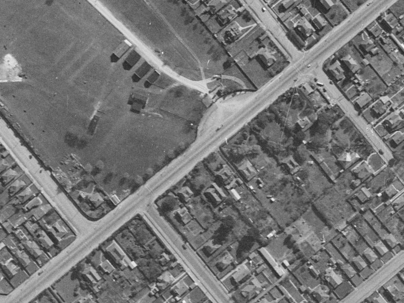 216 Lincoln Road from the air, 1940-1944
