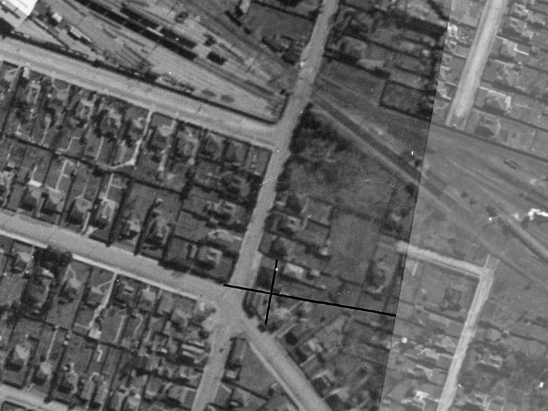 59-99 Shakespeare Road from the air, 1940-1944