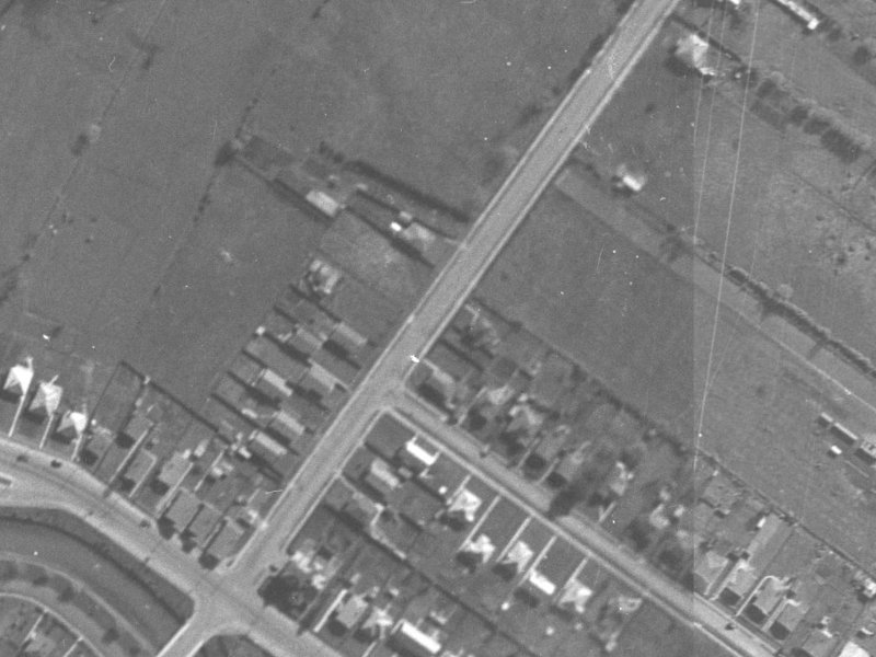 20 Hargood Street from the air, 1940-1944