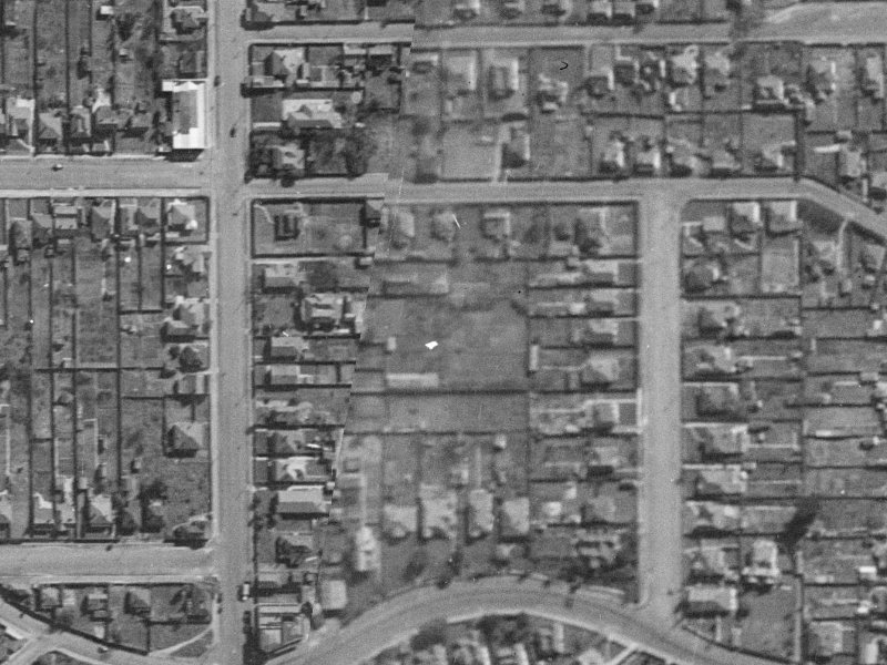 20 Ruskin Street from the air, 1940-1944