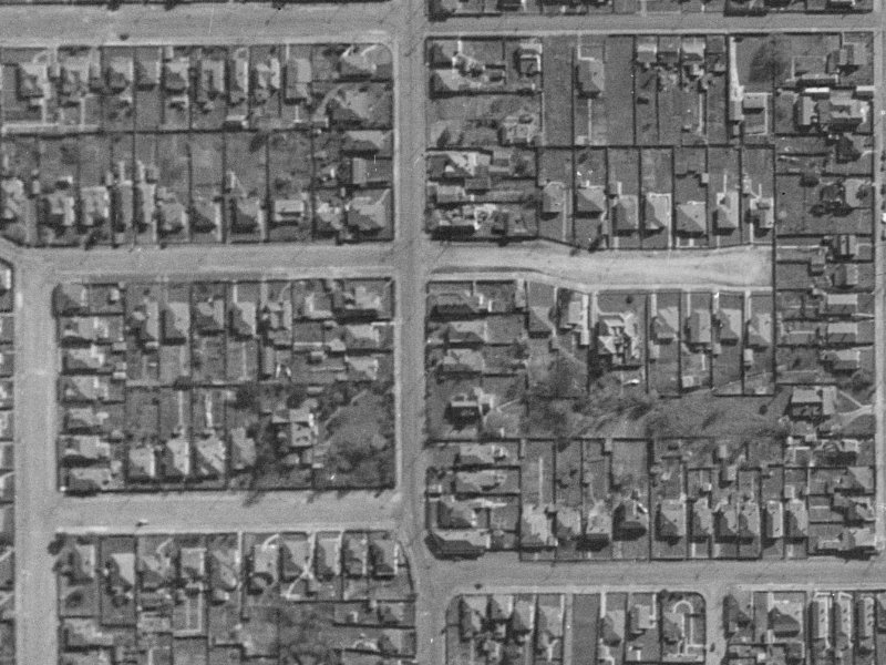 50C Antigua Street from the air, 1940-1944