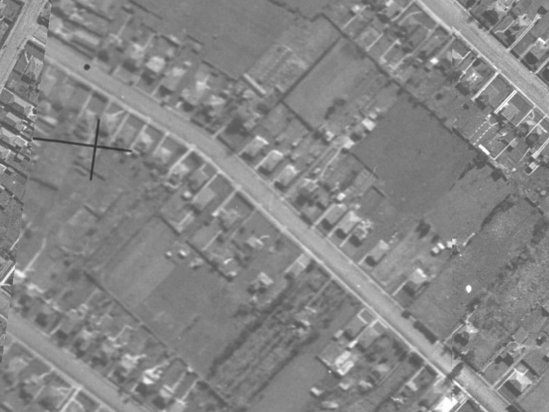 45 MacKenzie Avenue from the air, 1940-1944