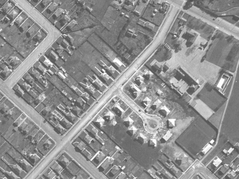 25 Hopkins Street from the air, 1940-1944