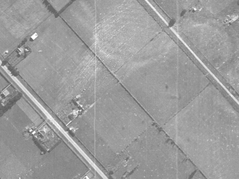 46 Oakhampton Street from the air, 1940-1944