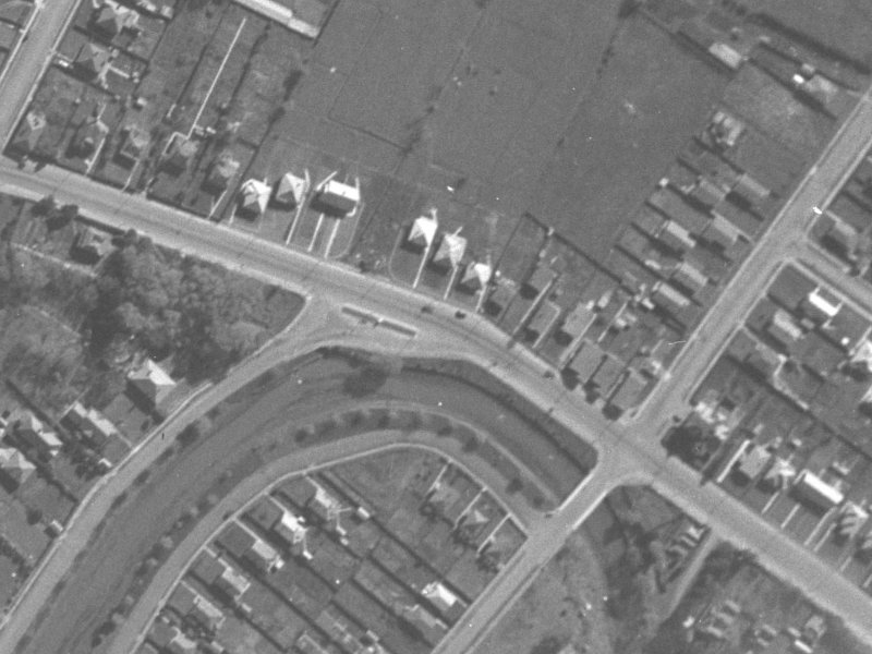 591A Ferry Road from the air, 1940-1944