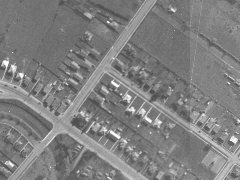 8 Glenroy Street from the air, 1940-1944