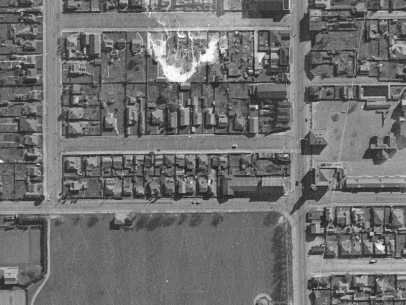 28 Stanley Street from the air, 1940-1944