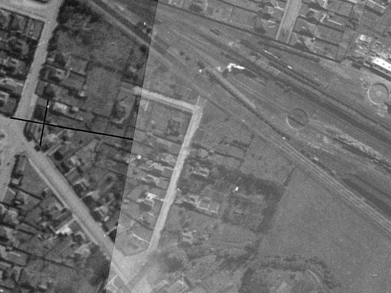 17 Raycroft Street from the air, 1940-1944