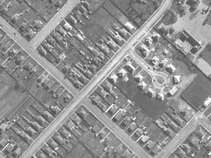 31A Hopkins Street from the air, 1940-1944