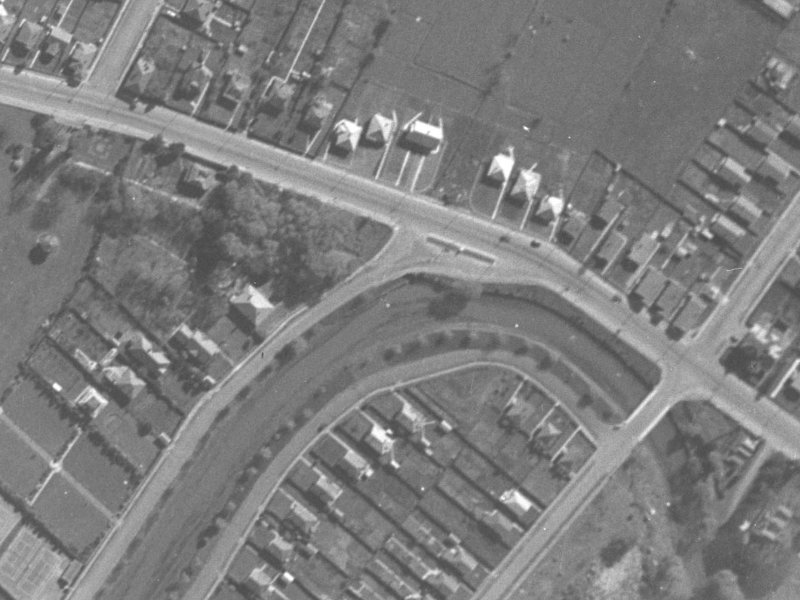 10–20 Richardson Terrace from the air, 1940-1944