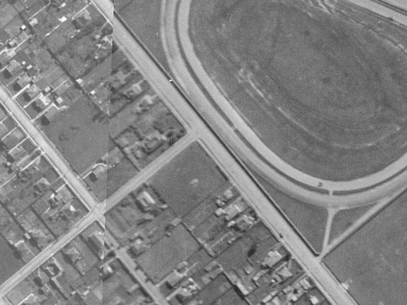 26 Hillmorton Street from the air, 1940-1944