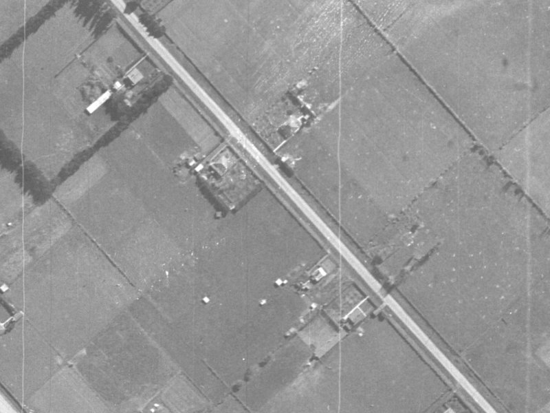 58 Brynley Street from the air, 1940-1944