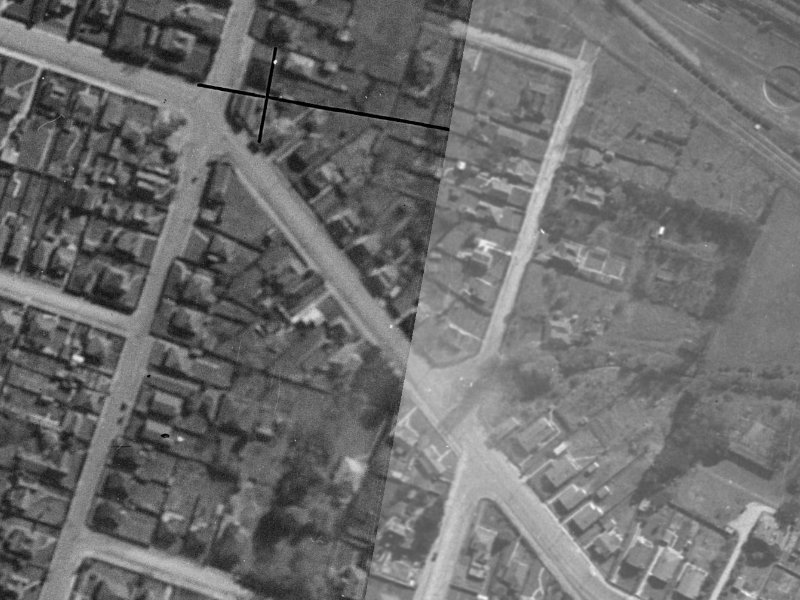 17 Opawa Road from the air, 1940-1944