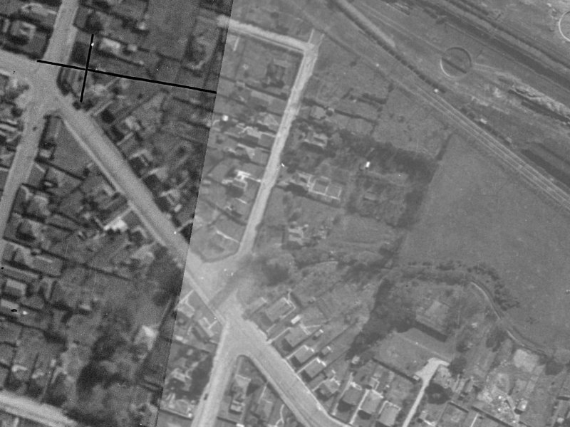 8 Raycroft Street from the air, 1940-1944