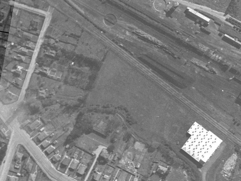 495 Brougham Street from the air, 1940-1944