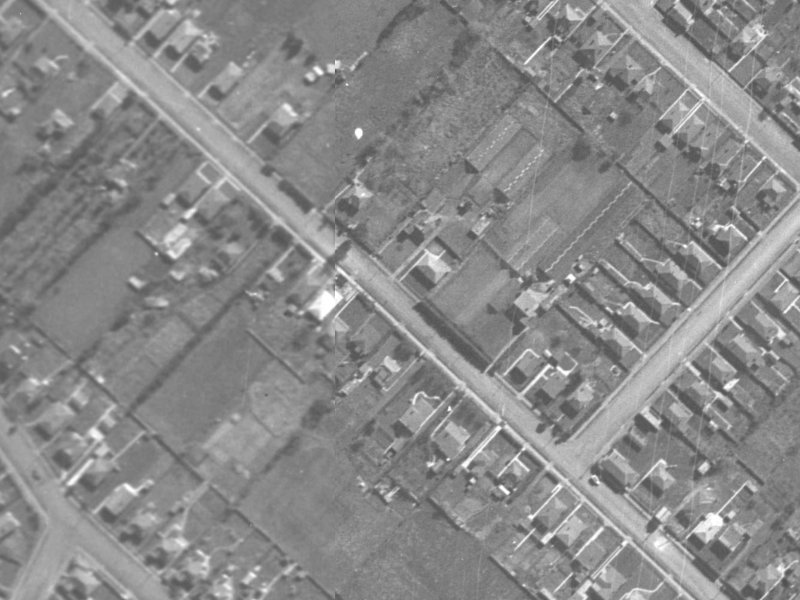 90 MacKenzie Avenue from the air, 1940-1944