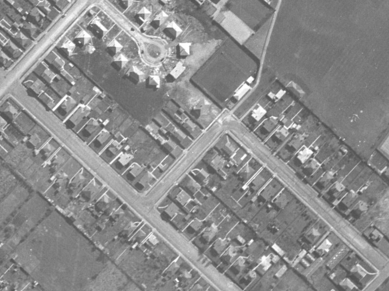 9 Silvester Street from the air, 1940-1944