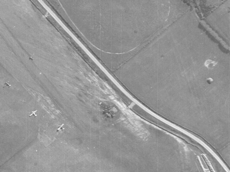121 Skyhawk Road from the air, 1940-1944
