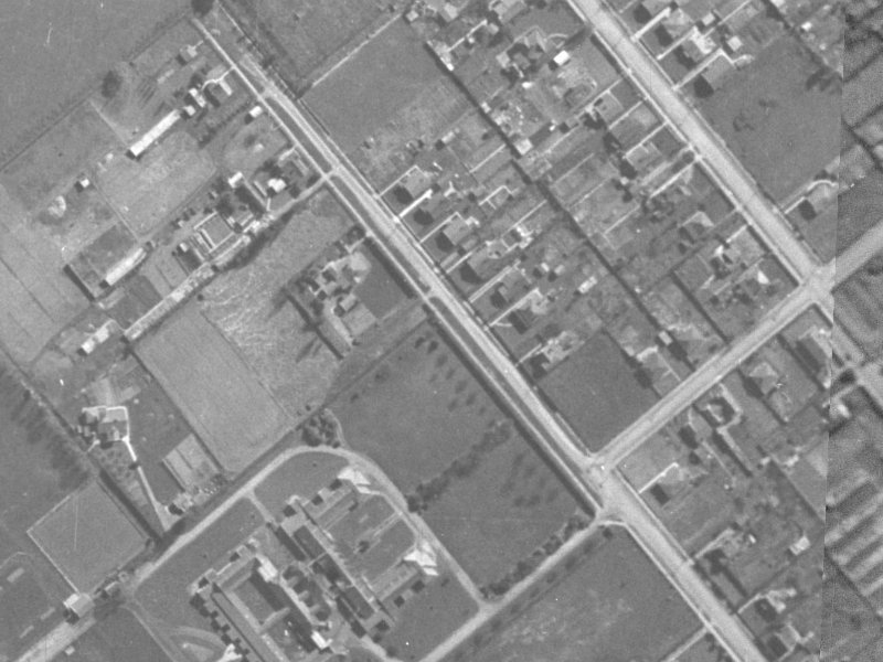 64 Sylvan Street from the air, 1940-1944