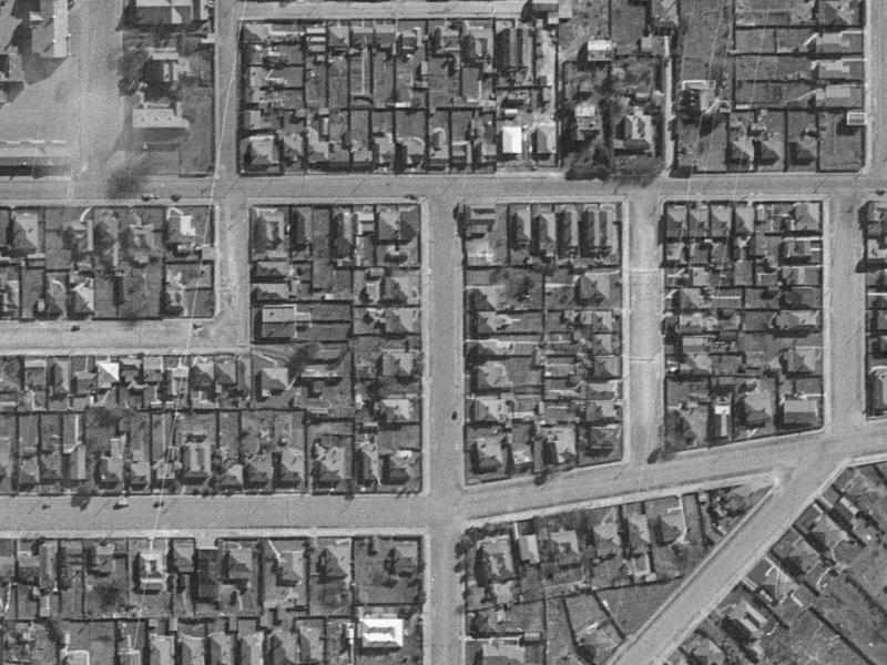 40-30 Cadogan Street from the air, 1940-1944