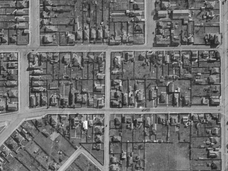 Karoro Lane from the air, 1940-1944
