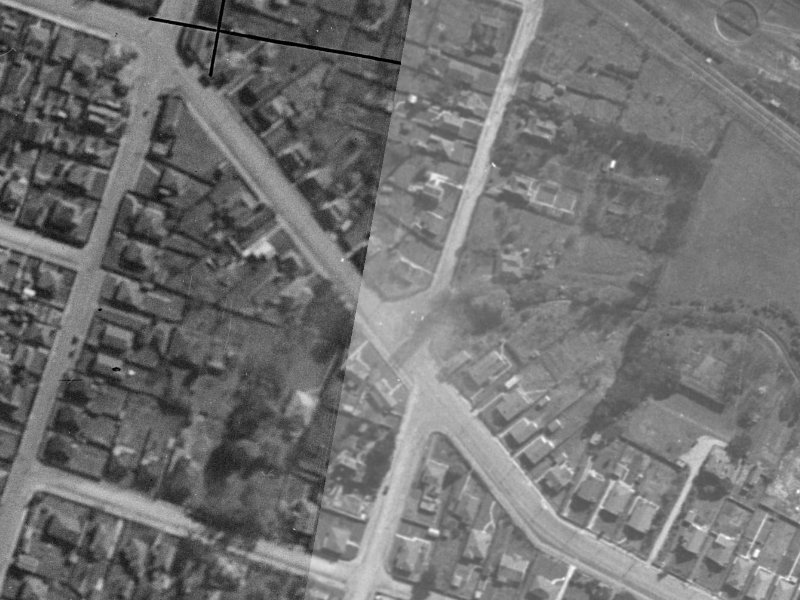 21 Opawa Road from the air, 1940-1944