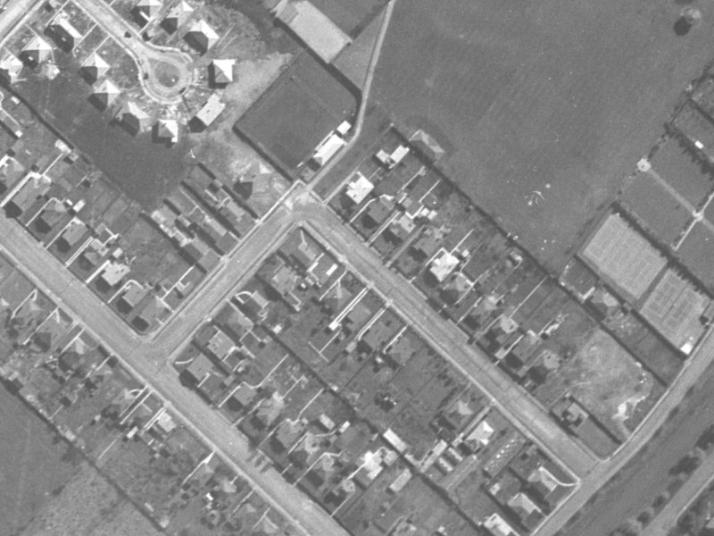 22 Silvester Street from the air, 1940-1944