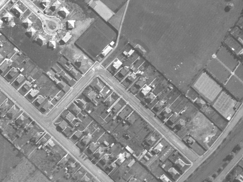 Silvester Street from the air, 1940-1944