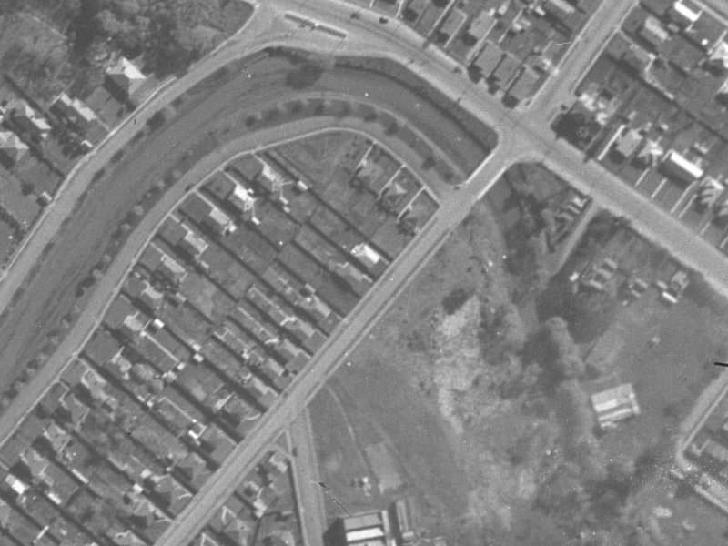 10 Radley Street from the air, 1940-1944