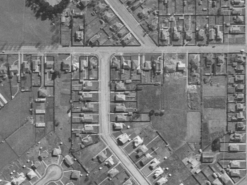 50 Hillier Place from the air, 1940-1944