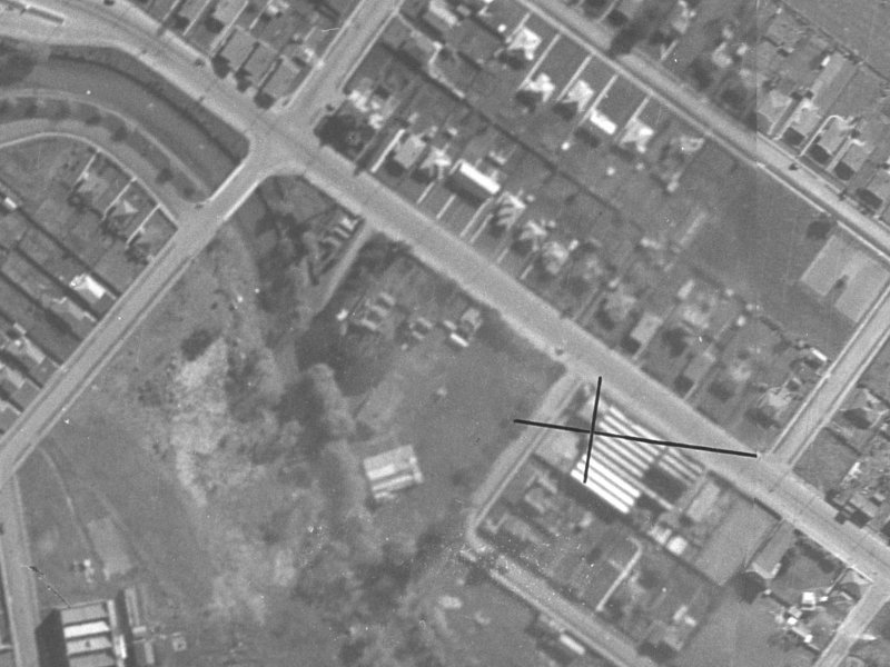 568 Ferry Road from the air, 1940-1944