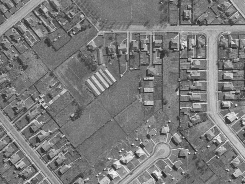 Swynford Lane from the air, 1940-1944
