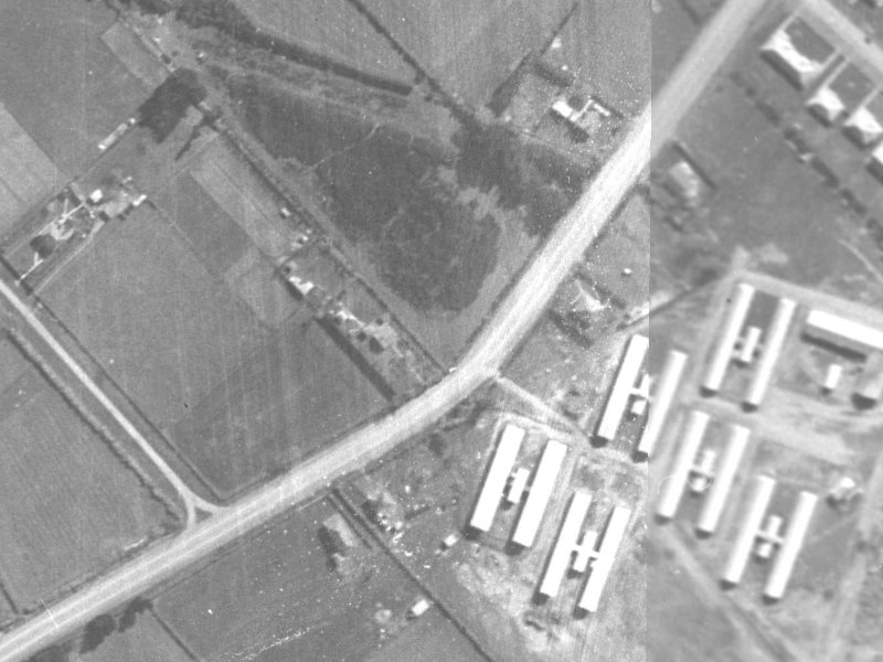 68 Springs Road from the air, 1940-1944