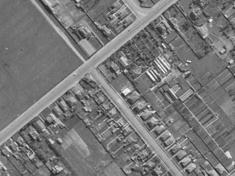 34 Nairn Street from the air, 1940-1944
