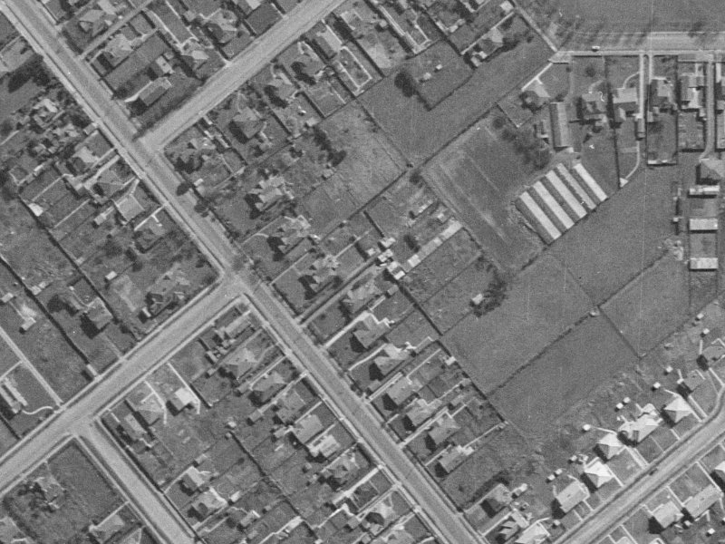 450 Barrington Street from the air, 1940-1944