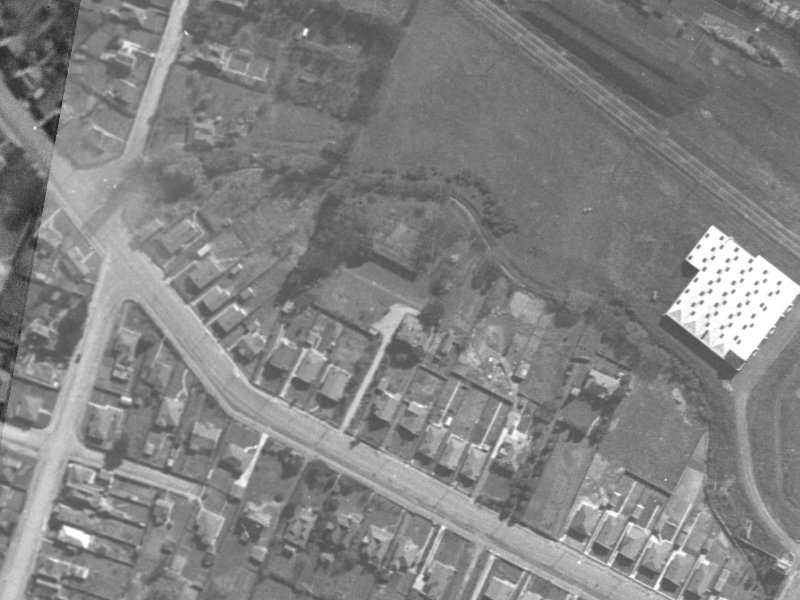 41 Opawa Road from the air, 1940-1944