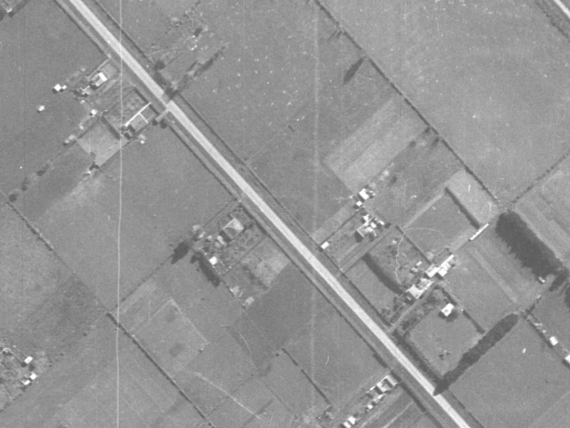93 Brynley Street from the air, 1940-1944