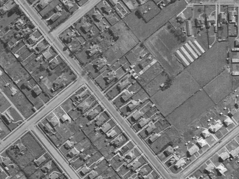 58 Jerrold Street South from the air, 1940-1944