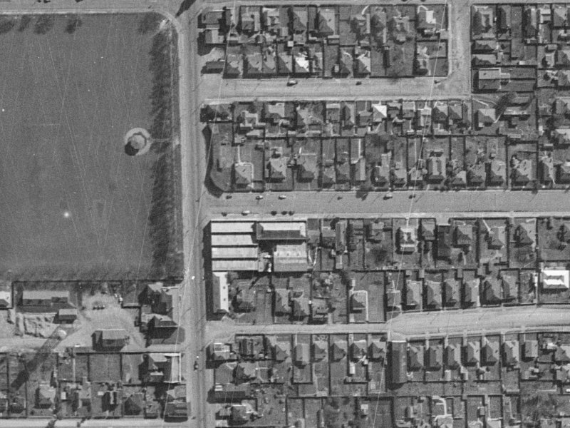 4 Hastings Street West from the air, 1940-1944