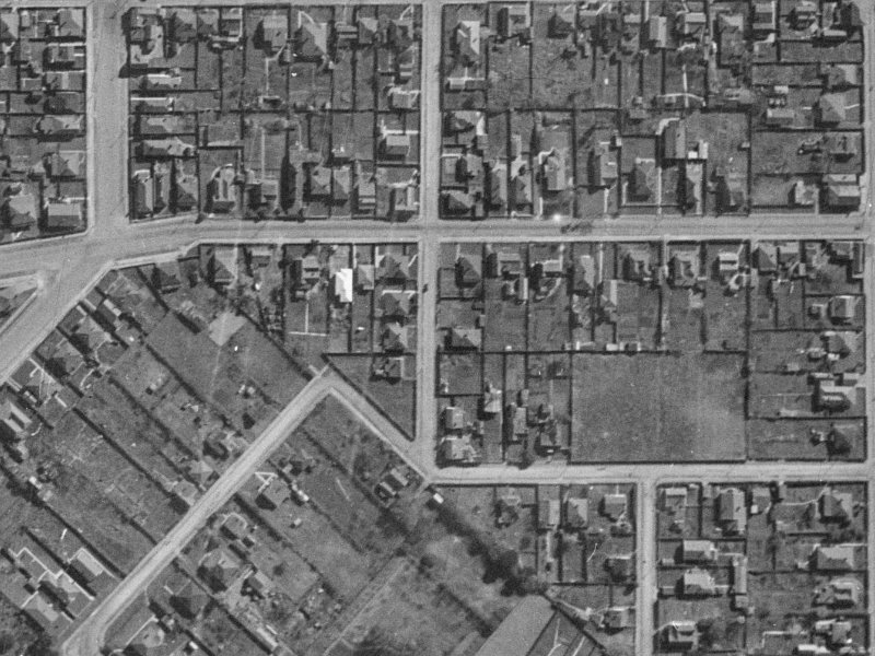 10 Jordan Street from the air, 1940-1944