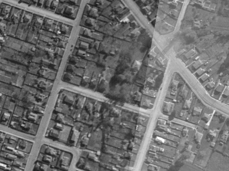 9 Hornbrook Street from the air, 1940-1944