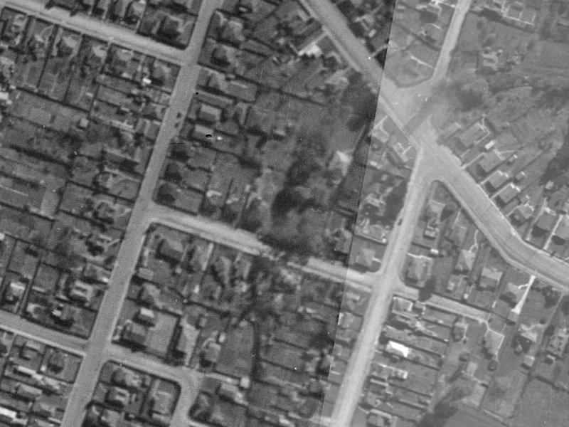 13 Hornbrook Street from the air, 1940-1944