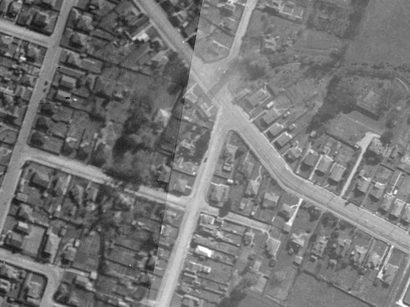 53 York Street from the air, 1940-1944
