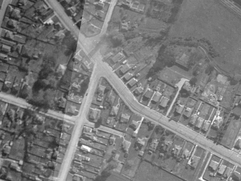 34 Opawa Road from the air, 1940-1944