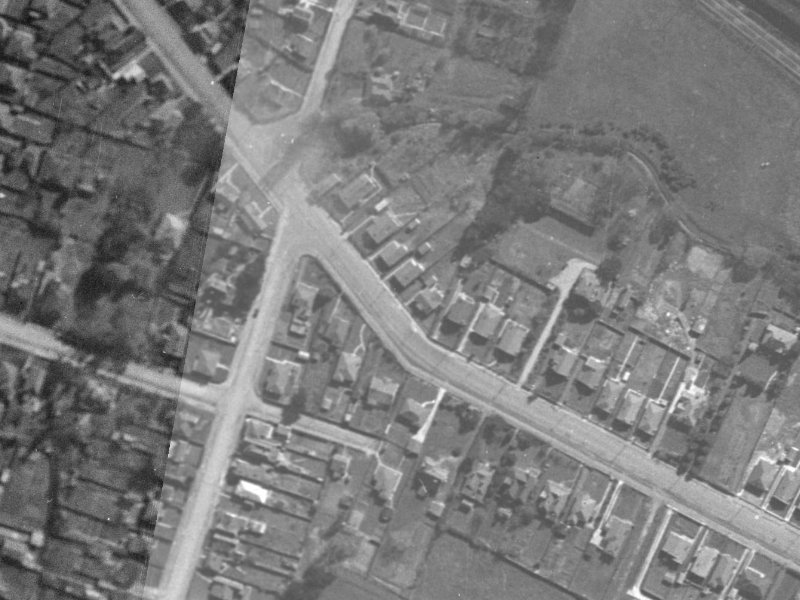 33 Opawa Road from the air, 1940-1944