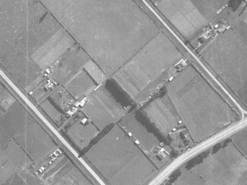 92A Oakhampton Street from the air, 1940-1944